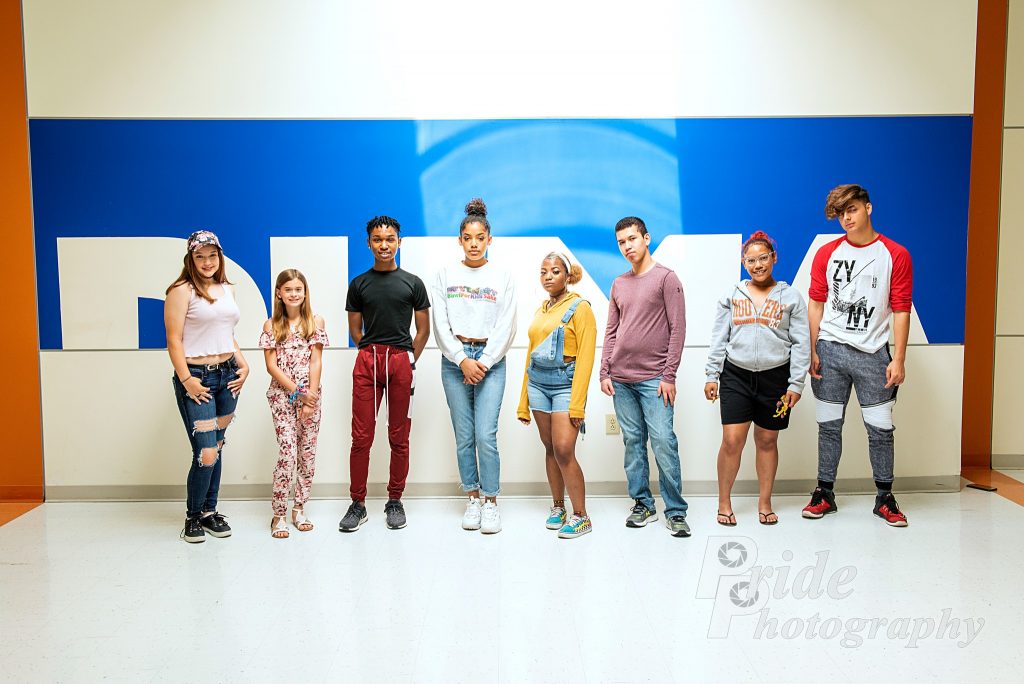 Image of students who participated in the 2019 INDFW Youth Designer Challenge