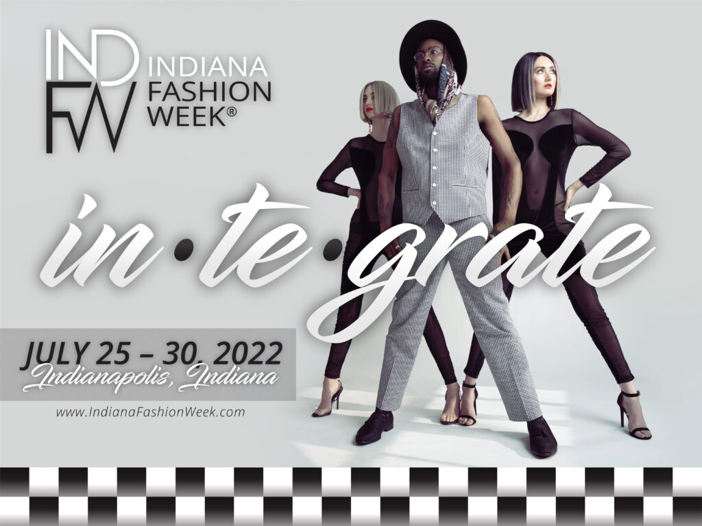 Indiana Fashion Week 2022 save the date flyer